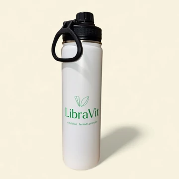 LibraVit rozsdamentes acél vizespalack (740ml)