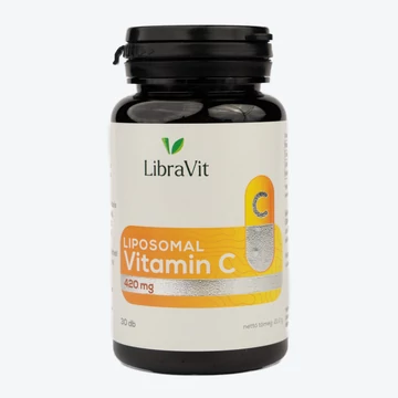 LibraVit Liposomal Vitamin-C, Liposzómás C-vitamin (30 db)