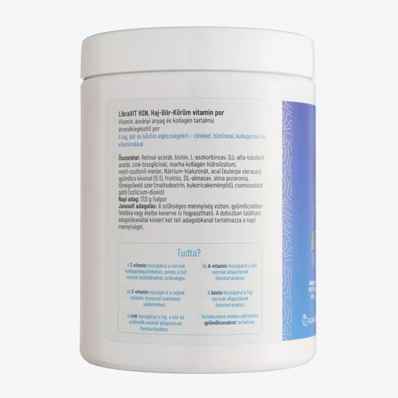 LibraVit HSN vitamin por, ALMÁS ízesítésű (30adag)