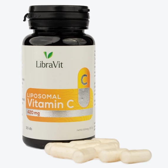 LibraVit Liposomal Vitamin-C, Liposzómás C-vitamin (30 db)